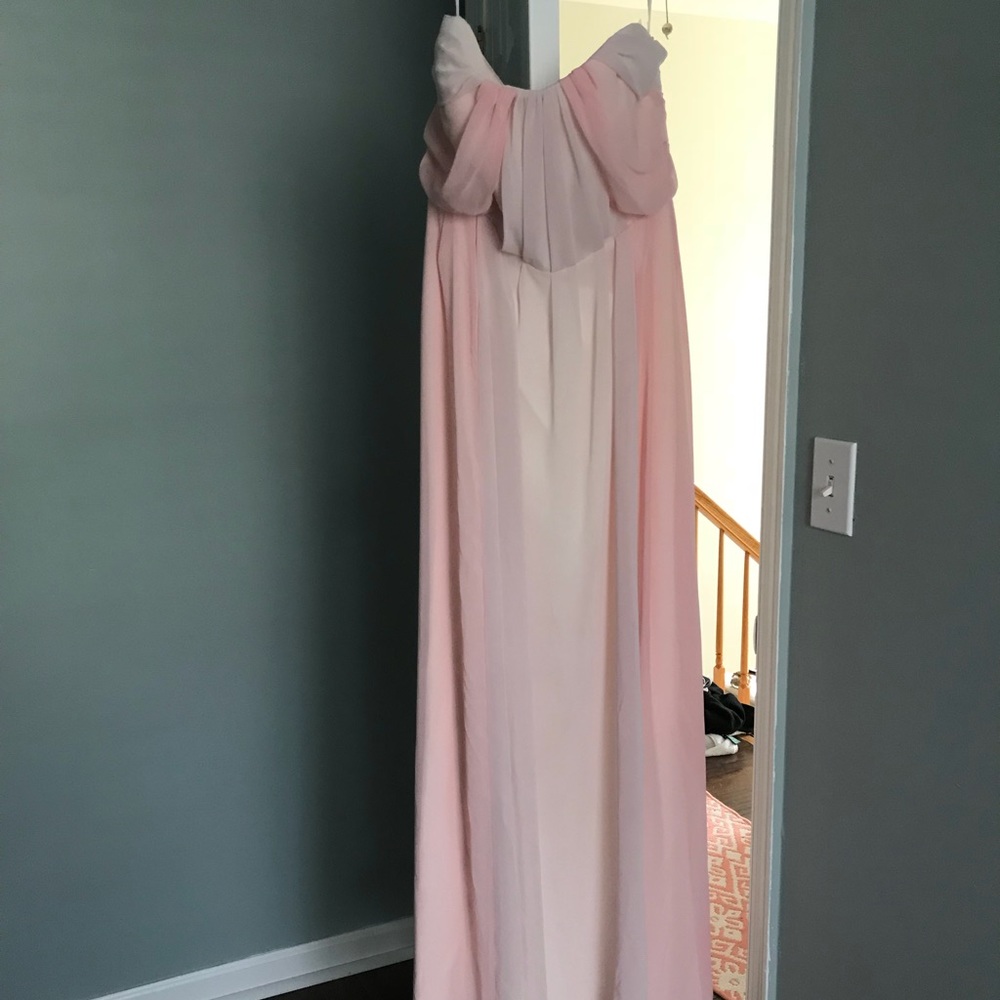 Pink maxi dress